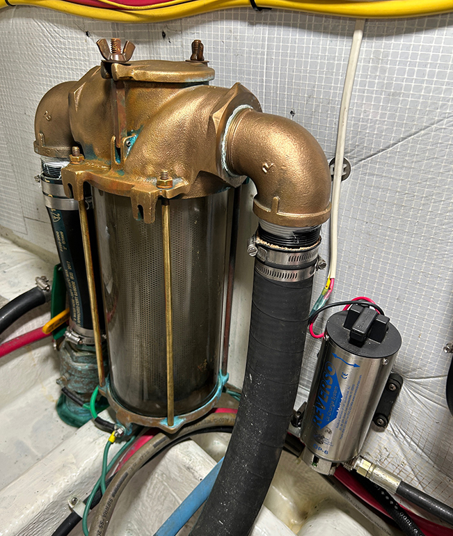 Seawater filter